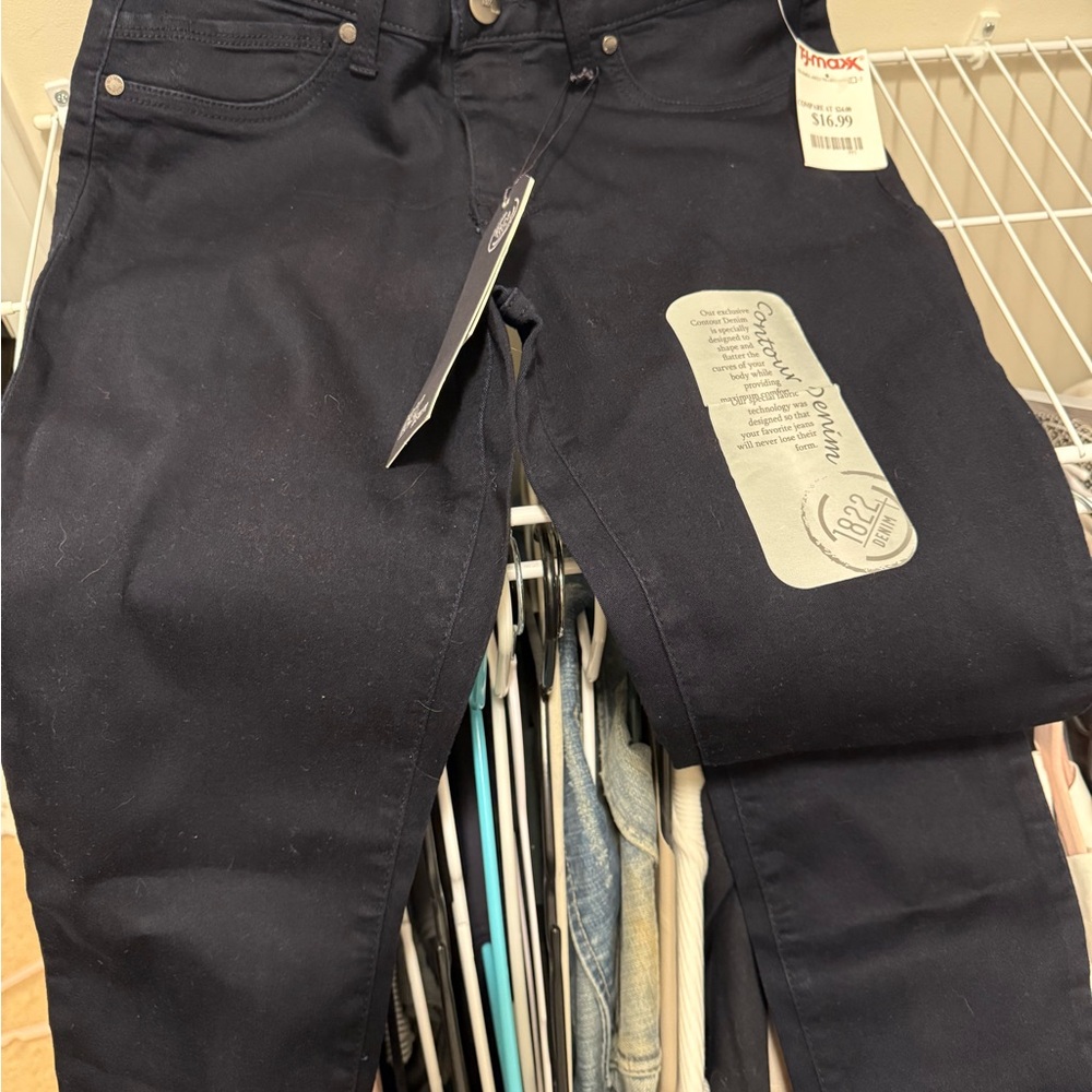 1822 Denim Women's Skinny Jeans - Black